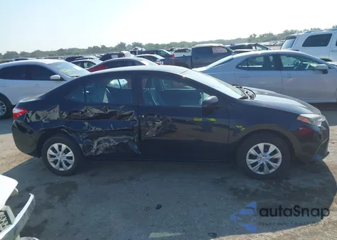 2014 Toyota Corolla L из США, поврежденный, VIN 2T1BURHEXEC010694